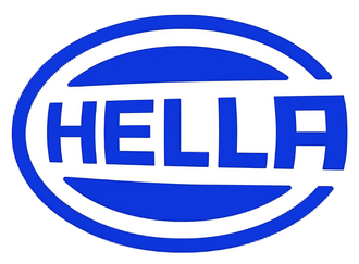 HELLA Logo – Hersteller für Beleuchtung und Elektronik im Fahrzeugbereich
